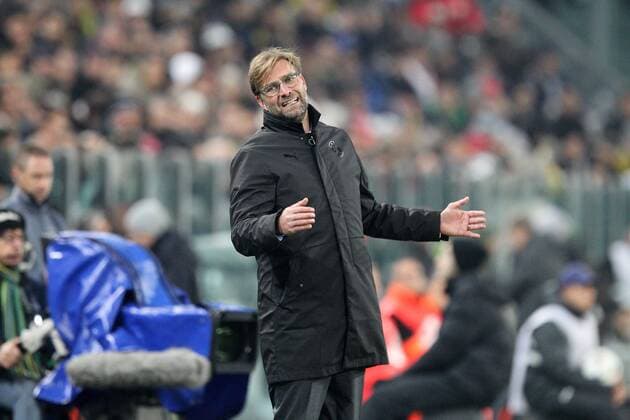 Enttaeuschung bei Chef-Trainer Juergen Klopp (Borussia Dortmund) , Juventus Turin vs. Borussia Dortmund, Fussball, Champions League, 24.02.2015 , EP_CKT