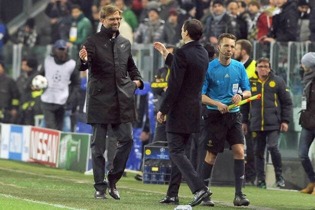 IPP20150224 Football - soccer: UEFA Champions League, Ottavi - Juventus Turin - Borussia dortmund, JÜRGEN KLOPP - BORUSSIA DORTMUND - MASSIMILIANO ALLEGRI - JUVENTUS - xHOCHxZWEIx xItalyxPhotoxPressx 