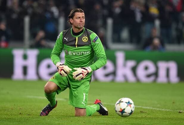 FUSSBALL CHAMPIONS LEAGUE SAISON 2014 2015 ACHTELFINAL HINSPIEL Juventus Turin - Borussia Dortmund 24.02.2015 Torwart Roman Weidenfeller (Borussia Dortmund) 