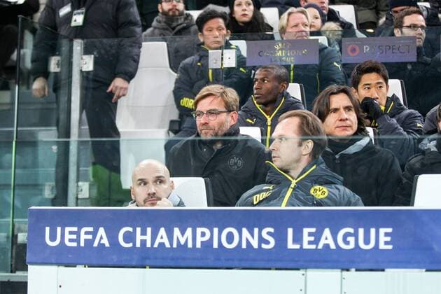 Chef-Trainer Juergen Klopp (Borussia Dortmund) , Juventus Turin vs. Borussia Dortmund, Fussball, Champions League, 24.02.2015 , EP_CKT