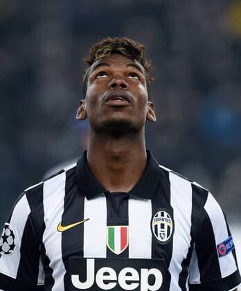 FUSSBALL CHAMPIONS LEAGUE SAISON 2014 2015 ACHTELFINAL HINSPIEL Juventus Turin - Borussia Dortmund 24.02.2015 Paul Pogba (Juventus Turin) 