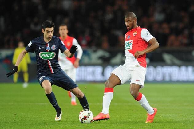 Javier Pastore (PSG) Almamy Toure (Monaco) FOOTBALL : PSG vs Monaco - Coupe de France - 04 03 2015 N.LeGouic FEP Panoramic 