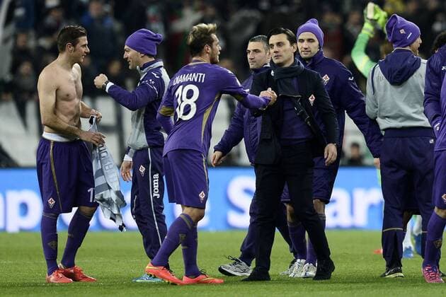 Coppa Italia 2015 - Juventus Turin - AC Florenz (ACF Fiorentina) (ACF Fiorentina (AC Florenz (ACF Fiorentina) ) ) esultanza fine gara Fiorentina 