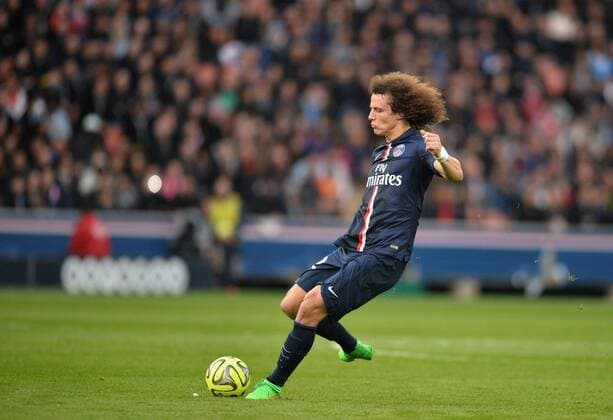Aktuell Fußball, Frankreich, Ligue 1, Paris St. Germain - RC Lens BUT David Luiz psg FOOTBALL Paris SG vs Lens - Ligue 1 - 07 03 2015 AnthonyBIBARD FEP Panoramic 