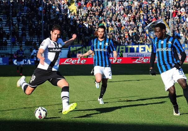 Football - soccer: Serie A, FC Parma - Atalanta Bergamo, Ishak Belfodil, Boukary Drame, Luca Cigarini xHOCHxZWEIx xItalyxPhotoxPressx 