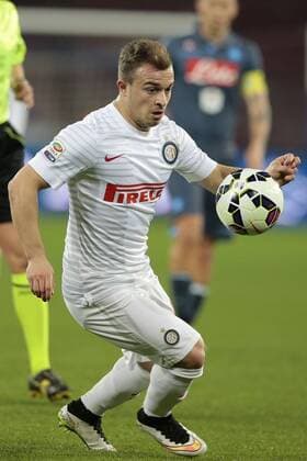 Xherdan Shaqiri Inter, Napoli 08-03-2015 Stadio San Paolo Football, Serie A: SSC Napoli vs. Inter Mailand cesarexpurini