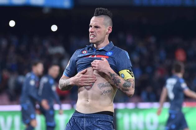 IPP20150308 Football - soccer: Serie A, SSC Neapel - Inter Mailand, Marek Hamsik xHOCHxZWEIx xItalyxPhotoxPressx 