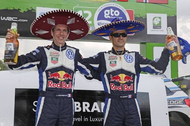 Sebastien Ogier (F), Julien Ingrassia (F) WRC Motorsport Rallye WM Rally Mexico 2015 Rally Mexico 2015