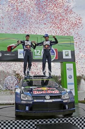 Sebastien Ogier (F), Julien Ingrassia (F) Volkswagen Polo R WRC Motorsport Rallye WM (2015) WRC Rally Mexico 2015 Rally Mexico 2015