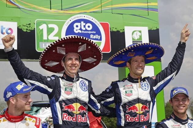 Sebastien Ogier (F), Julien Ingrassia (F) WRC Motorsport Rallye WM Rally Mexico 2015 Rally Mexico 2015