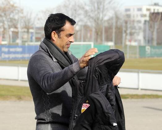 VfB Stuttgart Deutschland, Stuttgart, 07.03.2015, 1. Fussball-Bundesliga, Saison 2014 2015, VfB Stuttgart Training: Robin Dutt (Vorstand .