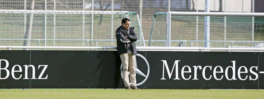 VfB Stuttgart Deutschland, Stuttgart, 07.03.2015, 1. Fussball-Bundesliga, Saison 2014 2015, VfB Stuttgart Training: Robin Dutt (Vorstand .