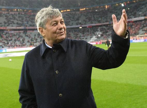 11.03.2015, xjhx, Fussball UEFA Champions League, FC Bayern Muenchen - Schachtar Donezk, v.l. Trainer Mircea Lucescu (Shakhtar Donetsk)
