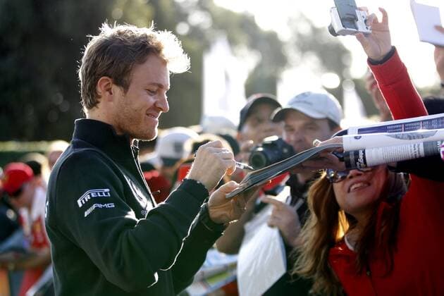 Motorsports: FIA Formula One World Championship WM Weltmeisterschaft 2015, Grand Prix of Australia, 6 Nico Rosberg (GER, Mercedes AMG Petronas Formula One Team), xHOCHxZWEIx