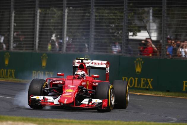 Motorsports: FIA Formula One World Championship WM Weltmeisterschaft 2015, Grand Prix of Australia, 7 Kimi Raikkonen (FIN, Scuderia Ferrari), xHOCHxZWEIx