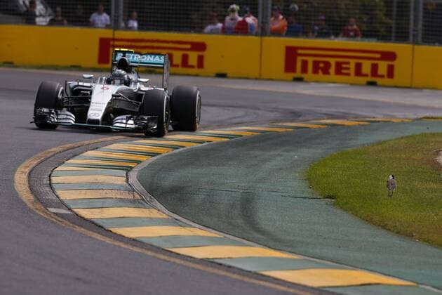 Motorsports: FIA Formula One World Championship WM Weltmeisterschaft 2015, Grand Prix of Australia, 6 Nico Rosberg (GER, Mercedes AMG Petronas Formula One Team), xHOCHxZWEIx