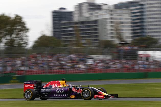 Motorsports: FIA Formula One World Championship WM Weltmeisterschaft 2015, Grand Prix of Australia, 3 Daniel Ricciardo (AUS, Infiniti Red Bull Racing), xHOCHxZWEIx