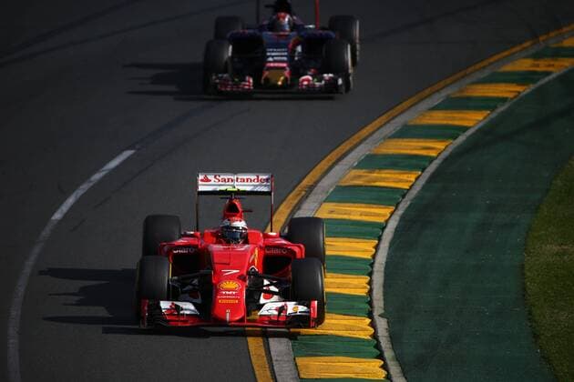 15.03.2015 - Race, Kimi Raikkonen (FIN) Scuderia Ferrari SF15-T Australian Grand Prix, Melbourne 12 - 15 March 2015 