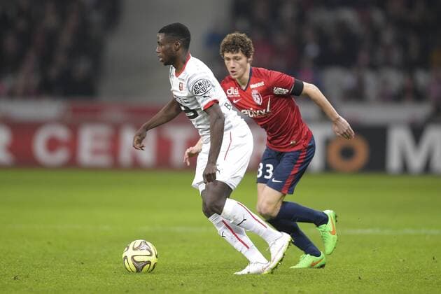 DOUCOURE Abdoulaye (Rennes) FOOTBALL : Losc vs Rennes - Ligue 1 - 15 03 2015 JBAutissier Panoramic 