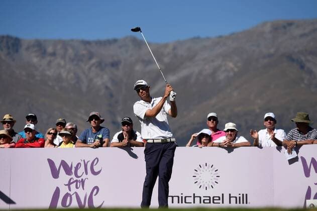 15.03.2015. Arrowtown, New Zealand. Jordan Zunic during round four of the 2015 BMW New Zealand Golf Open, The Hills Golf course, Arrowtown, New Zealand. Sunday 15 March 2015. xAndrewxCornagax  ActionPlus11605231