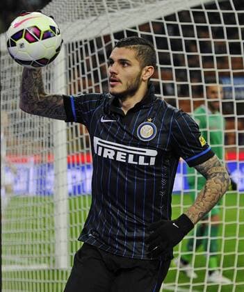 Mauro Icardi Inter Milano 15-03-2015 Stadio Giuseppe Meazza - Football Calcio Serie A Inter Mailand vs AC Cesena giuseppexceleste