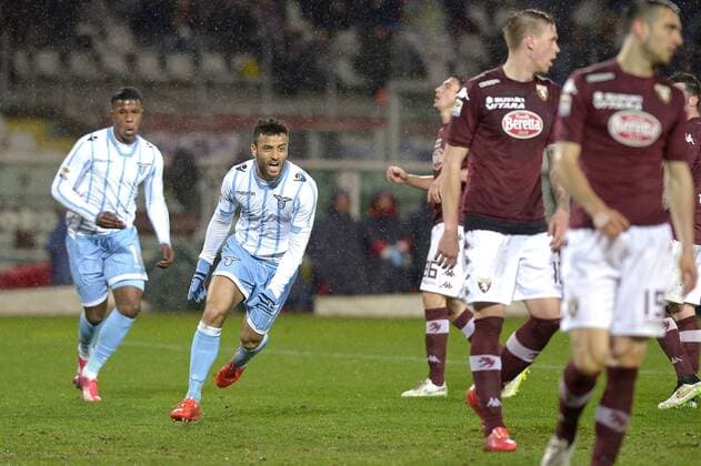 Felipe Anderson Lazio goal celebration, - Calcio 2014 2015 Serie A, Torino FC - Lazio Rom , filippoxalfero