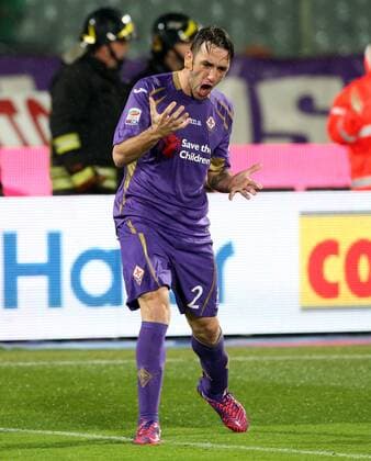 16.03.2015. Artemio Franchi stadium, Firenze, Italy. Serie A football. Fiorentina versus AC Milan. Gonzalo celebrates after scoring his goal xPaoloxNuccix  ActionPlus11605516
