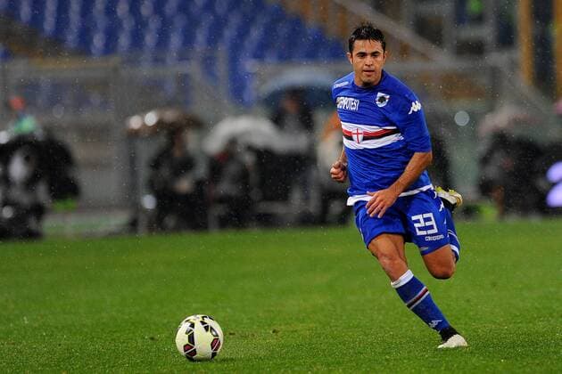 16.03.2015. Rome, Italy. Serie A Football. Roma versus Sampdoria. Eder in action for Sampdoria . Sampdoria won the game by a score of 0-2. xGiuseppexMaffiax  ActionPlus11605539