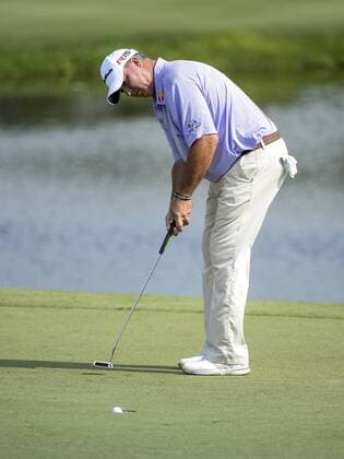 March 19, 2015 - Orlando, FL, U.S: Boo Weekly saves par on 8 during first round golf action of the Arnold Palmer Invitational presented by Mastercard held at Arnold Palmer s Bay Hill Club & Lodge in Orlando, FL PGA Golf Herren 2015: Arnold Palmer Invitational MAR 19 - ZUMAcg2_