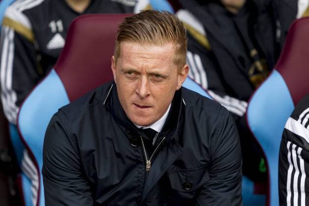 21.03.2015. Birmingham, England. Barclays Premier League. Aston Villa versus Swansea City. Swansea City Head Coach Garry Monk. xGrahamxWilsonx  ActionPlus11606947