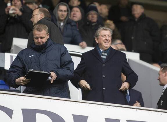 21.03.2015. London, England. Barclays Premier League. Tottenham Hotspur versus Leicester. England manager Roy Hodgson was in attendance at White Hart Lane. xNigelxCookex  ActionPlus11606992