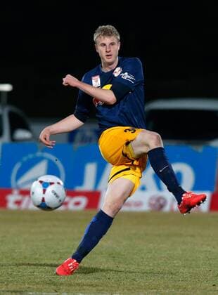 SOCCER - BL, WAC vs RBS WOLFSBERG,AUSTRIA,21.MAR.15 - SOCCER - tipico Bundesliga, WAC Wolfsberg vs Red Bull Salzburg. Image shows Martin Hinteregger (RBS).