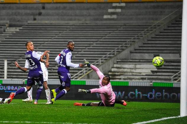 But et joie Diego Rolan (gir) FOOTBALL : Toulouse vs Bordeaux - 30eme journee de L1 - 21 03 2015 ThierryBreton Panoramic 