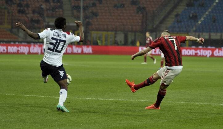 IPP20150321 Football - soccer: Serie A, AC Mailand - Cagliari Calcio, jeremy menez italyphotopress worldwide xHOCHxZWEIx xItalyxPhotoxPressx 