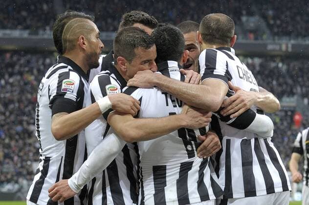 Carlos Tevez, goal celebration - Serie A, Juventus Turin vs. Genoa CFC filippoxalfero