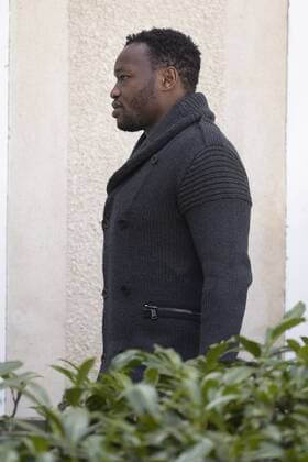 Steve Mandanda FOOTBALL : French Players arriving at Clairefontaine - 23 03 2015 JBAutissier Panoramic 