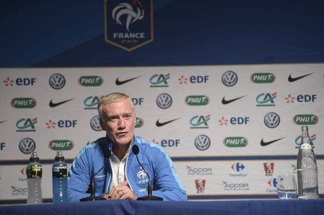 Didier Deschamps (Fra) - entraineur FOOTBALL : Conference de presse - Clairefontaine - 23 03 2015 JBAutissier Panoramic 