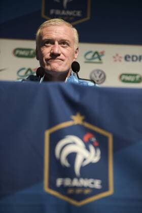 Didier Deschamps (Fra) - entraineur FOOTBALL : Conference de presse - Clairefontaine - 23 03 2015 JBAutissier Panoramic 