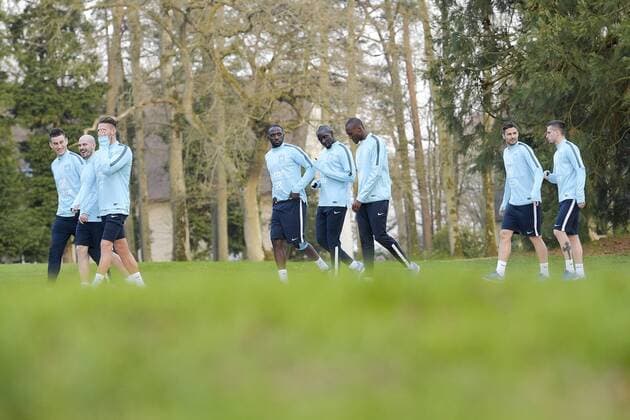 joueurs de l equipe de France FOOTBALL : Entrainement de l equipe de France - Clairefontaine - 23 03 2015 JBAutissier Panoramic 