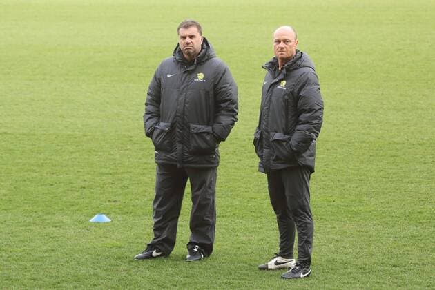ANGE POSTECOGLOU, ? TRAINING FUSSBALL NATIONALMANNSCHAFT AUSTRALIEN BRUCHWEG STADION MAINZ 