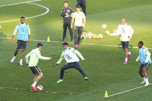 Thiago Silva - Training brasilianische Nationalmannschaft, Stade Charlety Paris - 23 03 2015 GwendolineLeGoff Panoramic 