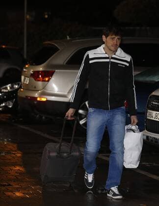 Arrival of Spain national team Nationalteam at Las Rozas. In this picture, Iker Casillas. xPABLOGARCIAx 