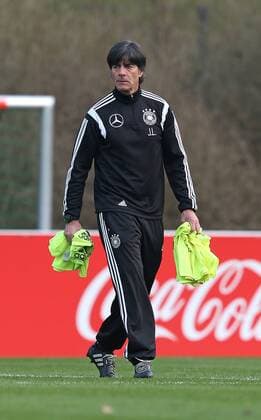 24.03.2014, Fussball Deutsche Nationalmannschaft, Abschlusstraining des DFB-Teams in der Commerzbank-Arena Frankfurt, vor dem Testspiel, Deutschland - Australien in Kaiserslautern. Bundestrainer Joachim Löw (Deutschland) 