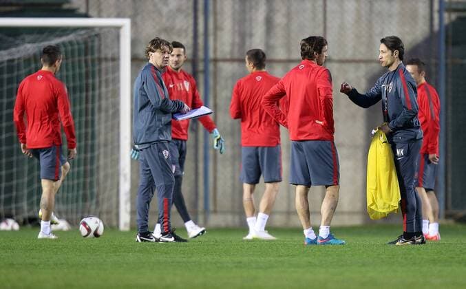 CRO football team training - Zagreb, Croatia 24.03.2015., Zagreb, Croatia - Training of Croatian national football team, EM quali.  IgorxKralj PIXSELL