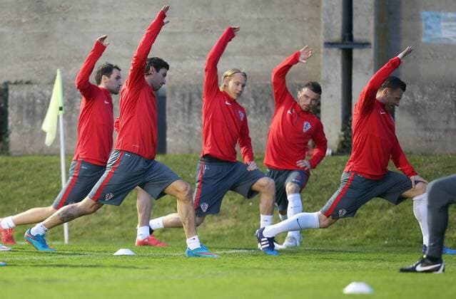 CRO football team training - Zagreb, Croatia 24.03.2015., Zagreb, Croatia - Training of Croatian national football team, EM quali.  IgorxKralj PIXSELL