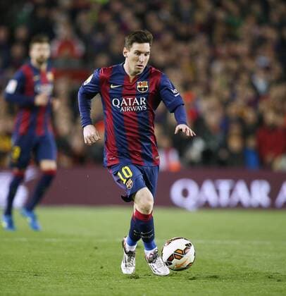 MESSI Lionel Team FC Barcelona Barca Spanische Fussball Liga BBVA Classico FC Barcelona-Real Madrid 2 : 1 im Camp Nou am 22. Maerz 2015 in Barcelona 