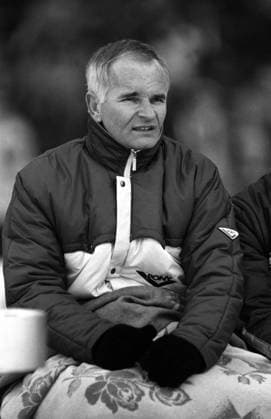 FC Bayern München - Borussia Dortmund: Trainer Horst Franz (BVB)