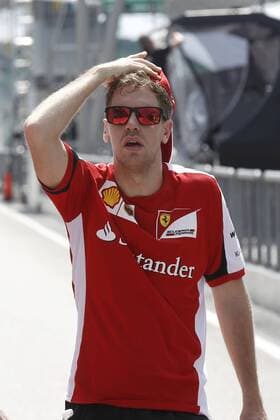 Motorsports: FIA Formula One World Championship WM Weltmeisterschaft 2015, Grand Prix of Malaysia, 5 Sebastian Vettel (GER, Scuderia Ferrari), xHOCHxZWEIx