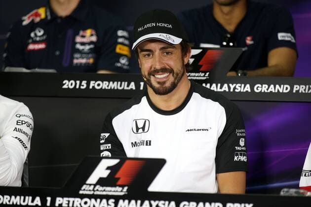 Motorsports: FIA Formula One World Championship WM Weltmeisterschaft 2015, Grand Prix of Malaysia, 14 Fernando Alonso (ESP, McLaren Honda), xHOCHxZWEIx