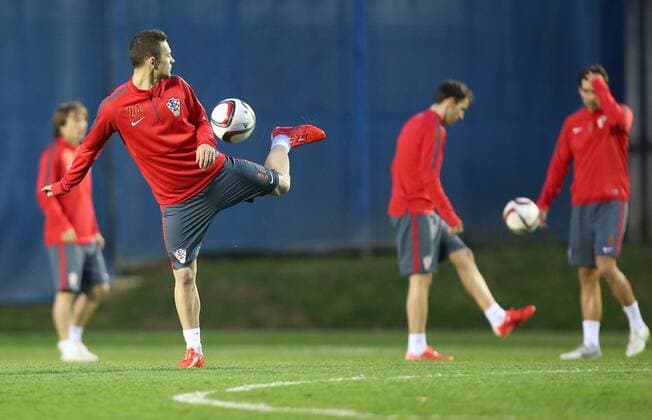 Ivan Tomecak - Croatian national football team training - Zagreb, Croatia 26.03.2015., Zagreb, Croatia - Training of Croatian national football team before the qualifying match with Norway for Euro 2016.  IgorxKralj PIXSELL